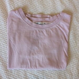 Zara Light Pink Short Sleeve Tee